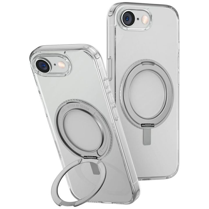Etui UNIQ Swivix do iPhone 16e / 17e 360 Rotating Kickstand przezroczysty na NearMe.pl