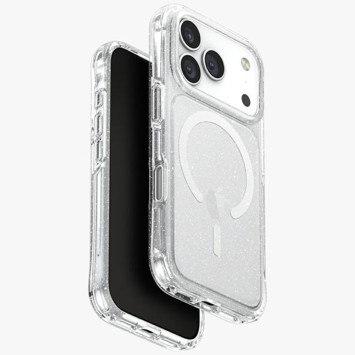 Etui UNIQ LifePro Xtreme do iPhone 17    Pro Magclick Charging przezroczysty/brokat na NearMe.pl