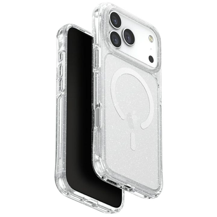 Etui UNIQ LifePro Xtreme do iPhone 17    Pro Max Magclick Charging przezroczysty/brokat na NearMe.pl