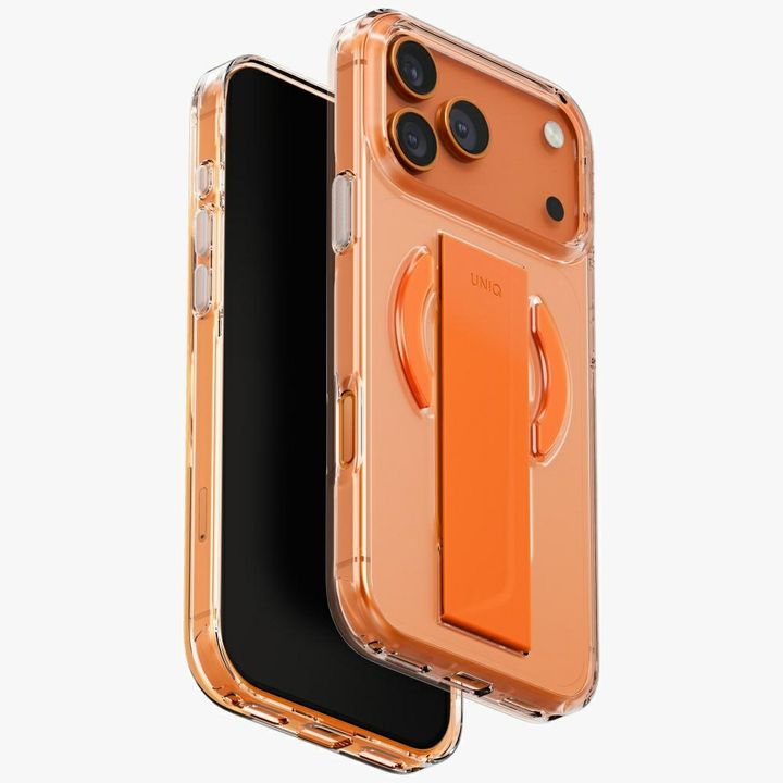 Etui UNIQ Heldro Air do iPhone 17 Pro    Max Magclick Charging pomarańczowy na NearMe.pl