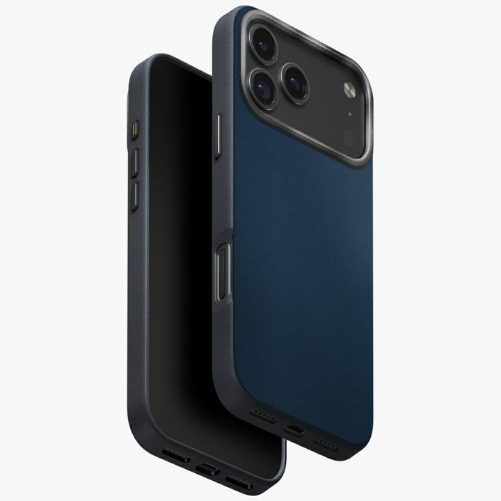 Etui UNIQ Lyden DS do iPhone 17 Pro Max  Magclick Charging niebiesko/czarny na NearMe.pl