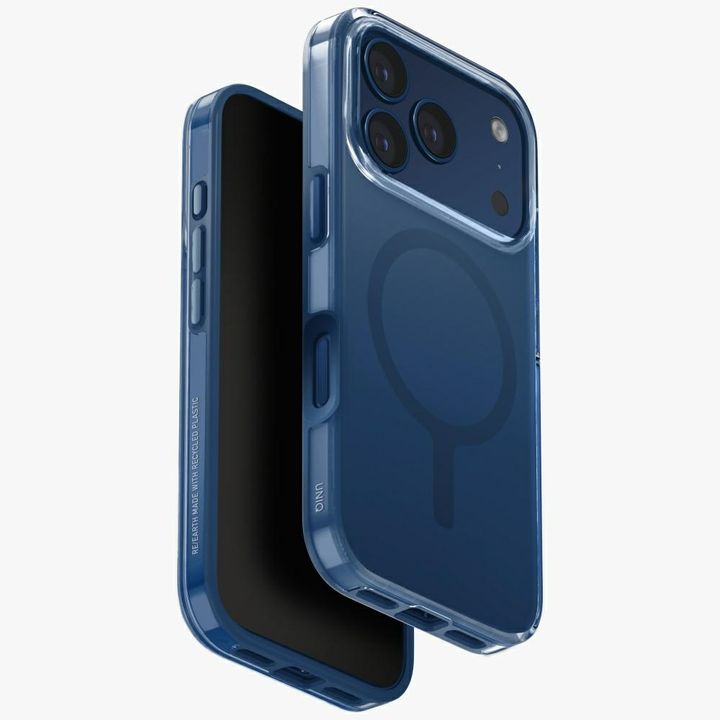 Etui UNIQ Clario do iPhone 17 Pro        Magclick Charging niebieski na NearMe.pl