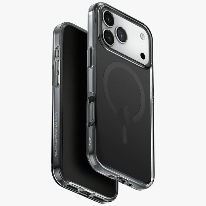 Etui UNIQ Clario do iPhone 17 Pro Max    Magclick Charging czarny na NearMe.pl
