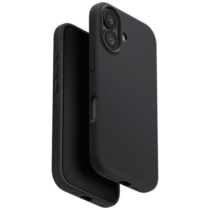 Etui UNIQ Lino do iPhone 17 Magclick     Charging szary na NearMe.pl