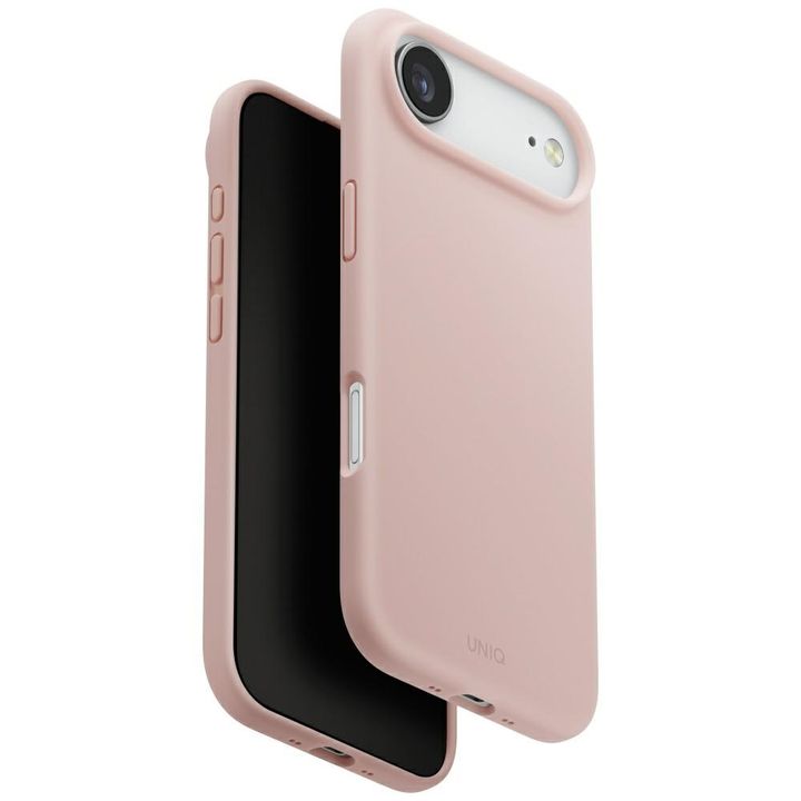 Etui UNIQ Lino do iPhone Air Magclick    Charging różowy na NearMe.pl