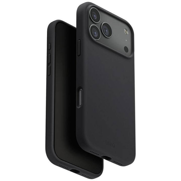 Etui UNIQ Lino do iPhone 17 Pro Magclick Charging szary na NearMe.pl
