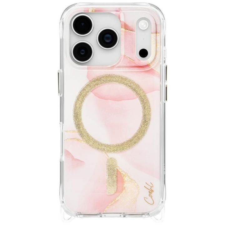 Etui UNIQ Coehl Aeris do iPhone 17 Pro   Magnetic Charging różowy na NearMe.pl