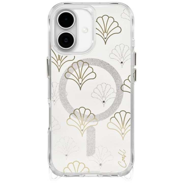 Etui UNIQ Coehl Maree do iPhone 17       Magnetic Charging srebrny na NearMe.pl