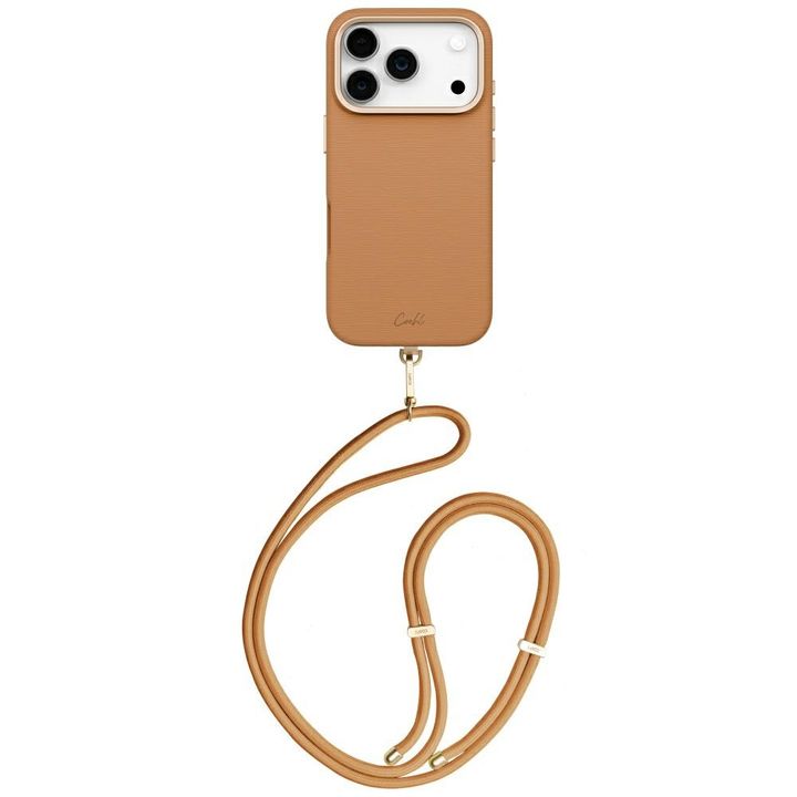 Etui UNIQ Coehl Mirelle do iPhone 17 Pro Magnetic Charging brązowy na NearMe.pl