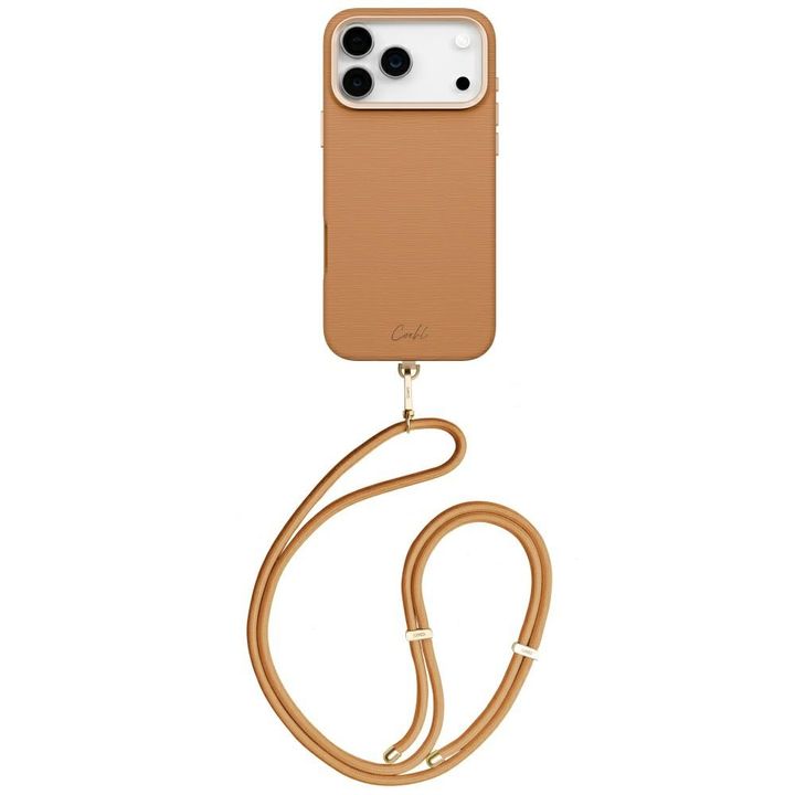 Etui UNIQ Coehl Mirelle do iPhone 17 Pro Max Magnetic Charging brązowy na NearMe.pl