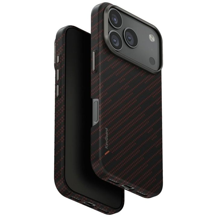 Etui UNIQ Keva EDGE do iPhone 17 Pro     Magclick Charging pomarańczowy na NearMe.pl