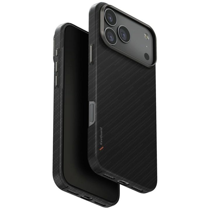 Etui UNIQ Keva EDGE do iPhone 17 Pro Max Magclick Charging czarny na NearMe.pl