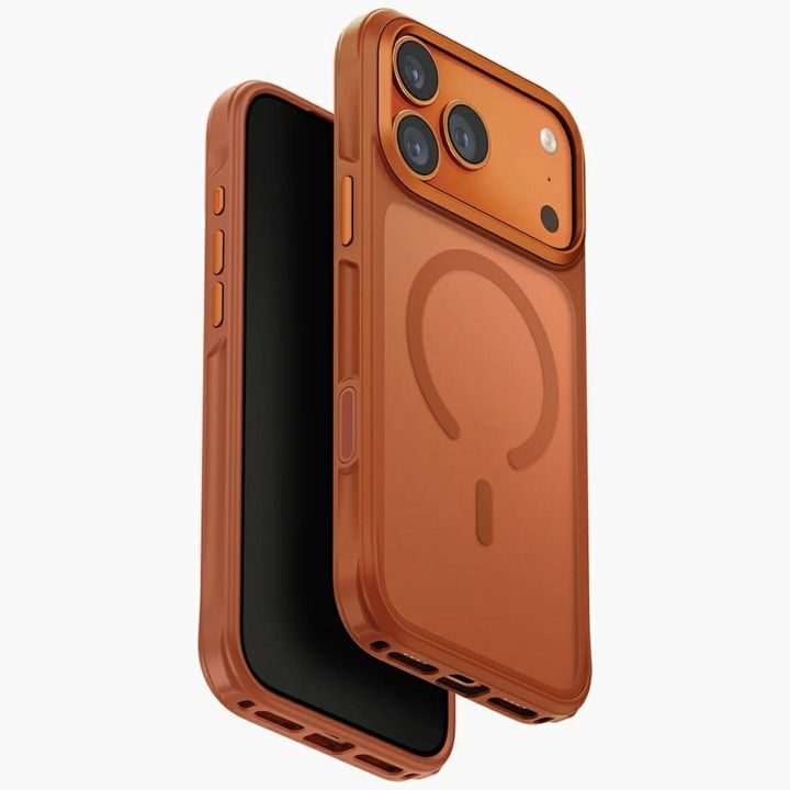 Etui UNIQ Veren do iPhone 17 Pro Max     Magclick Charging pomarańczowy na NearMe.pl