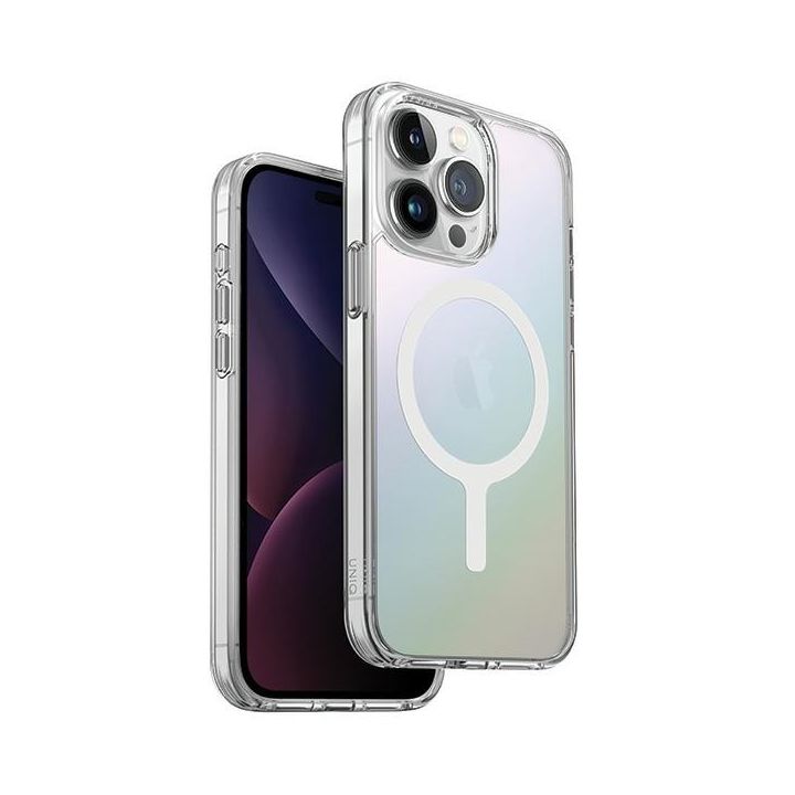 UNIQ etui LifePro Xtreme iPhone 15 Pro6.1" Magclick Charging opal/iridescent na NearMe.pl
