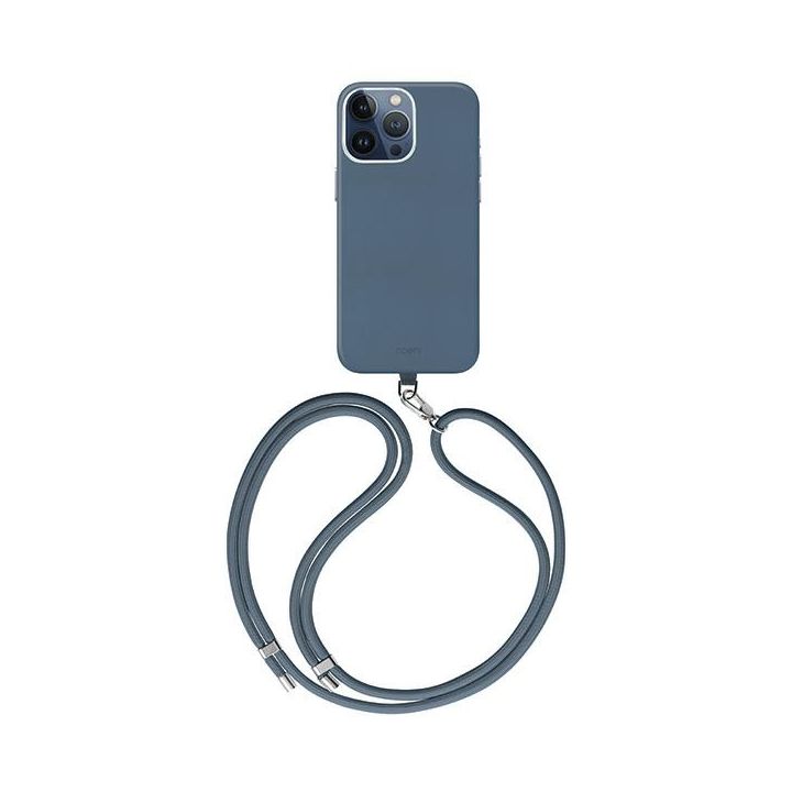 UNIQ etui Coehl Muse iPhone 15 Pro Max6.7" Magnetic Charging niebieski/sapphire blue na NearMe.pl