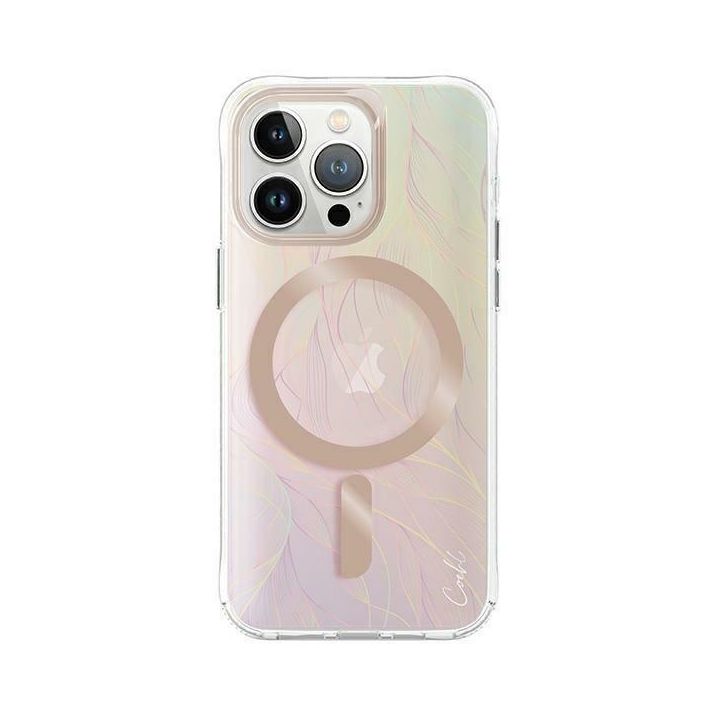 UNIQ etui Coehl Willow iPhone 15 Pro Max6.7" Magnetic Charging opal/iridescent na NearMe.pl