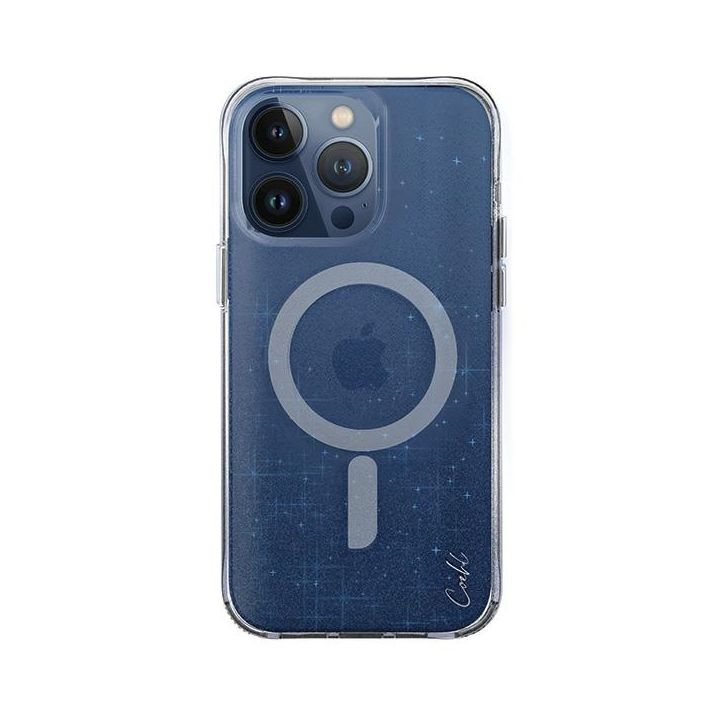 UNIQ etui Coehl Lumino iPhone 15 Pro Max6.7" Magnetic Charging niebieski/prussian blue na NearMe.pl