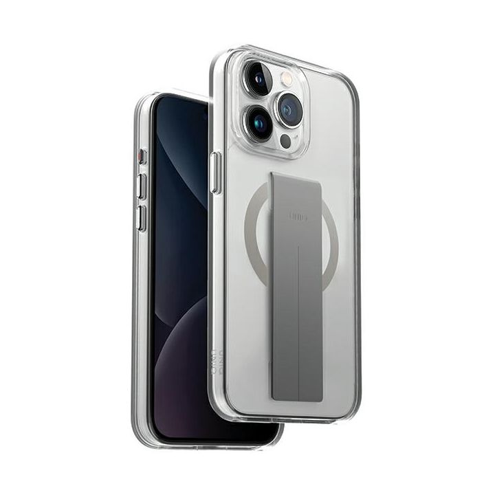 UNIQ etui Heldro Mag iPhone 15 Pro 6.1"Magclick Charging przeźroczysty/lucent clear na NearMe.pl