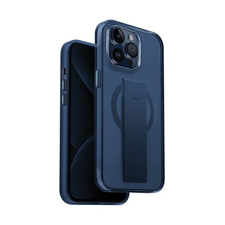 UNIQ etui Heldro Mag iPhone 15 Pro Max6.7" Magclick Charging niebieski/ultramarine deep blue na NearMe.pl