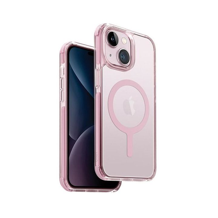 UNIQ etui Combat iPhone 15 Plus / 14Plus 6.7" Maglick Charging różowy/baby pink na NearMe.pl