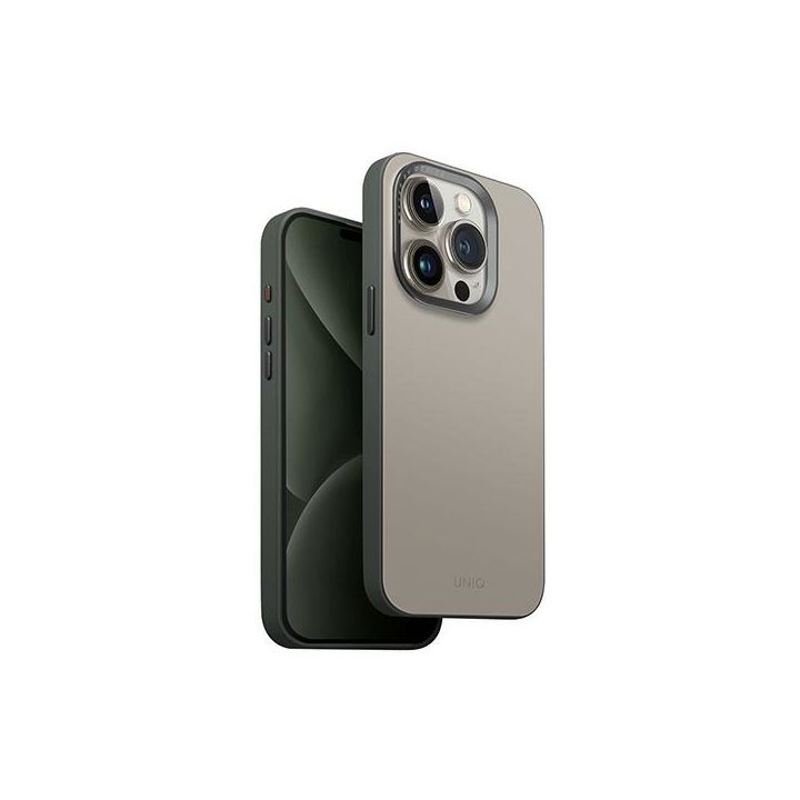 UNIQ etui Lyden DS iPhone 15 Pro Max6.7" Magclick Charging beżowo-zielony/ivory-lichen green na NearMe.pl
