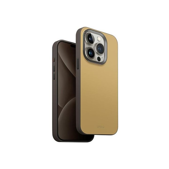 UNIQ etui Lyden DS iPhone 15 Pro Max6.7" Magclick Charging żółto-szary/canary yellow-flint grey na NearMe.pl
