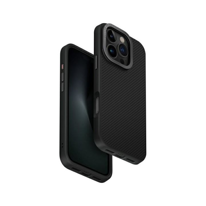 UNIQ etui Keva Max iPhone 16 Pro 6.3Magclick Charging czarny/black(carbon) na NearMe.pl