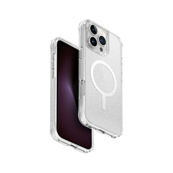 UNIQ etui LifePro Xtreme iPhone 16 Pro   Max 6.9" Magclick Charging przezroczysty/tinsel lucent na NearMe.pl