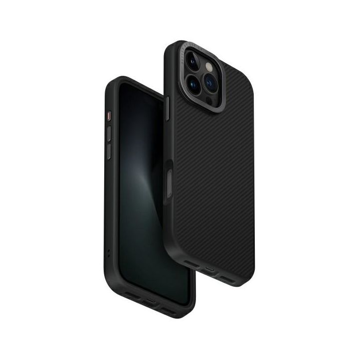 UNIQ etui Keva Max iPhone 16 Pro Max6.9" Magclick Charging czarny/carbon black na NearMe.pl