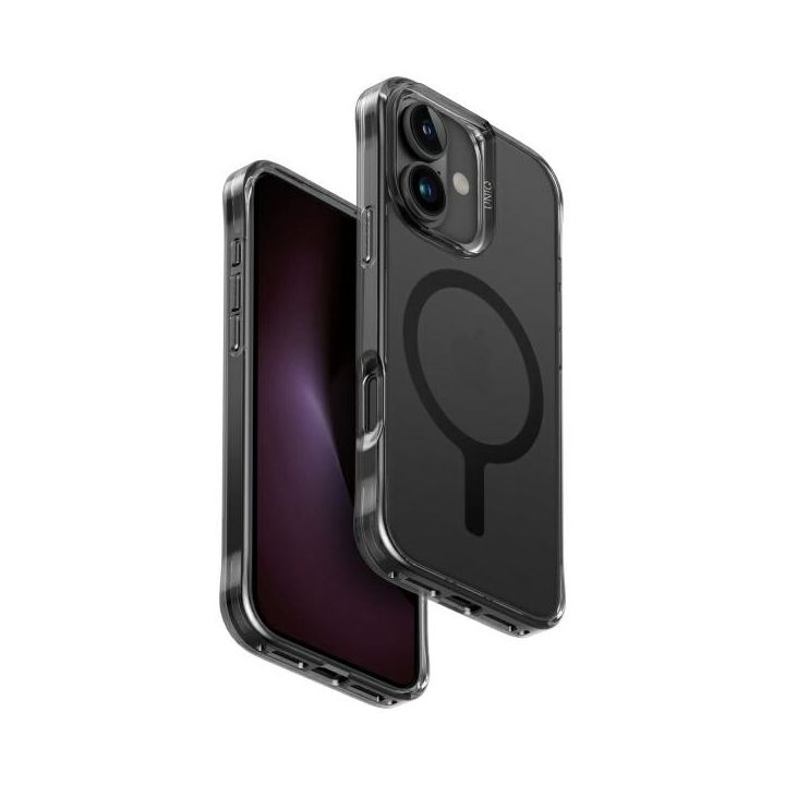 UNIQ etui LifePro Xtreme iPhone 16 6.1" Magclick Charging czarny/frost smoke na NearMe.pl