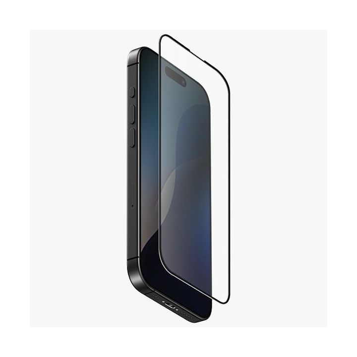 UNIQ Optix Matte iPhone 16 Pro 6.3" / 17 6.3" matowe szkło hartowane z aplikatorem na NearMe.pl