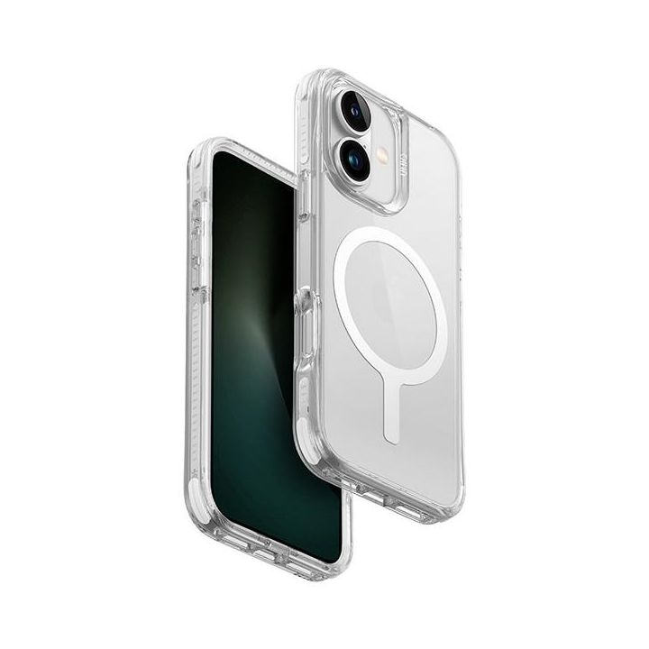 UNIQ etui Combat Luminous iPhone 16 6.1"Magclick Charging biały/lwhite na NearMe.pl