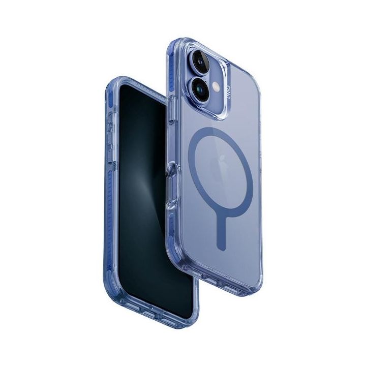 UNIQ etui Combat iPhone 16 Plus 6.7" Magclick Charging niebieski/pearl blue na NearMe.pl