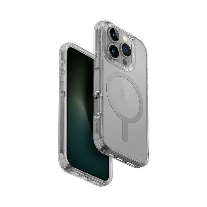 UNIQ etui Combat iPhone 16 Pro 6.3"Magclick Charging szary/stone grey na NearMe.pl