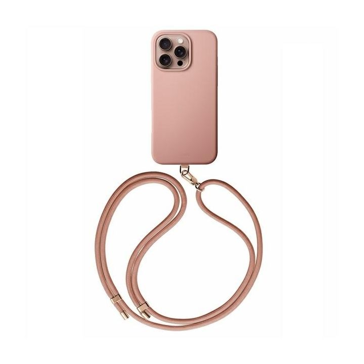 UNIQ etui Coehl Creme iPhone 16 Pro 6.3"Magnetic Charging różowy/ballet pink na NearMe.pl