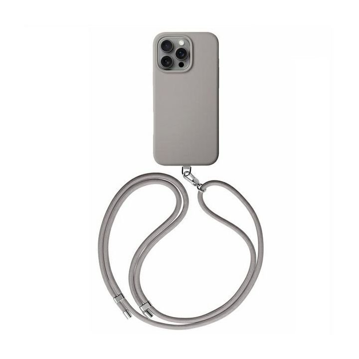 UNIQ etui Coehl Creme iPhone 16 Pro 6.3" Magnetic Charging szary/taupe grey na NearMe.pl