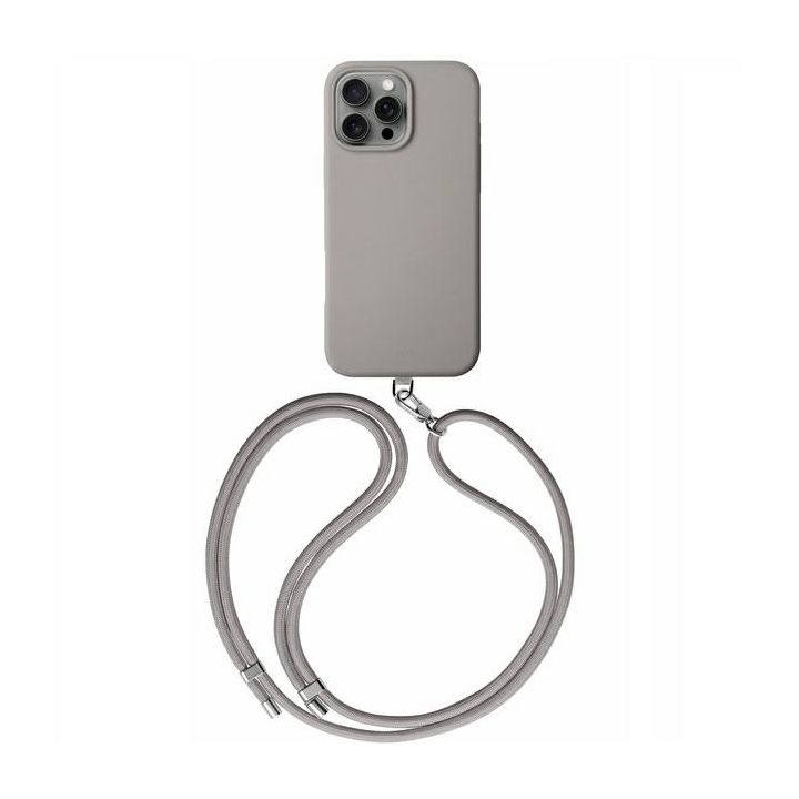 UNIQ etui Coehl Creme iPhone 16 Pro Max6.9" Magnetic Charging szary/taupe grey na NearMe.pl