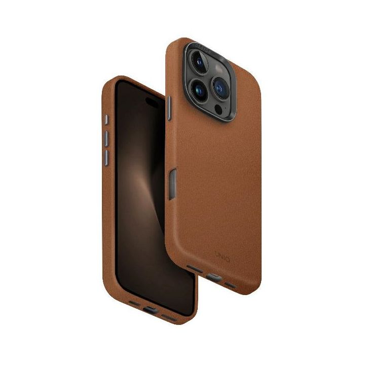 UNIQ etui Lyden iPhone 16 Pro 6.3" Magclick Charging karmel/caramel na NearMe.pl