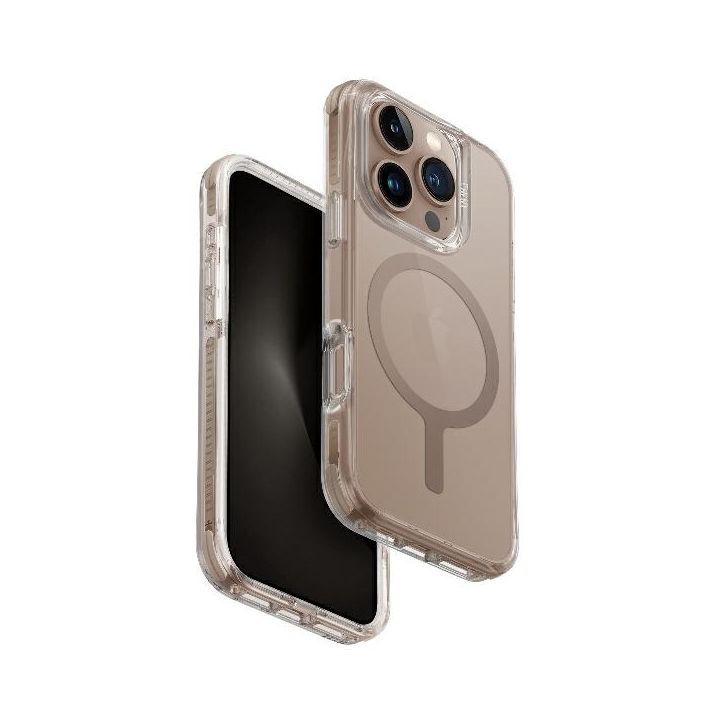 UNIQ etui Combat iPhone 16 Pro Max 6.9" Magclick Charging złoty/taupe gold na NearMe.pl