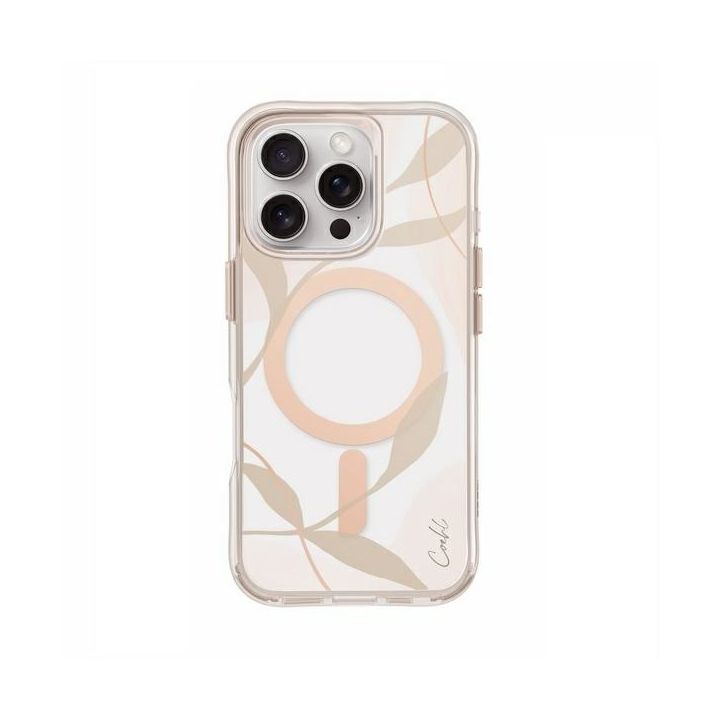 UNIQ etui Coehl Verdure iPhone 16 Pro6.3" Magnetic Charging spring blossom na NearMe.pl