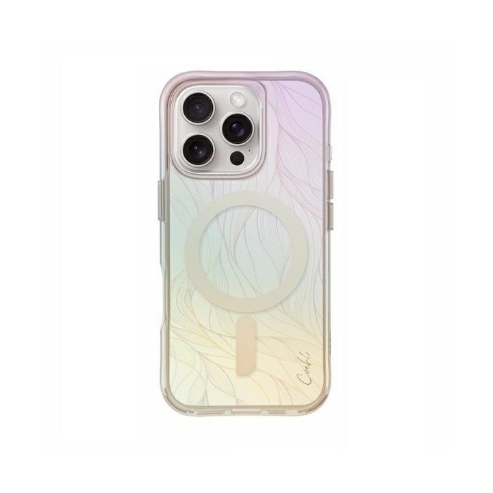 UNIQ etui Coehl Willow iPhone 16 Pro 6.3" Magnetic Charging opal/iridescent na NearMe.pl