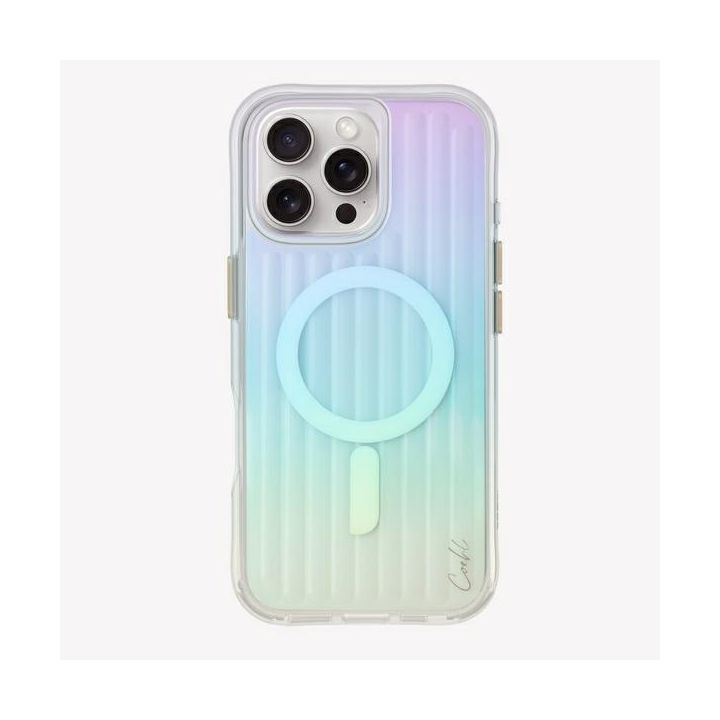 UNIQ etui Coehl Linear iPhone 16 Pro Max6.9" Magnetic Charging opal/iridescent na NearMe.pl