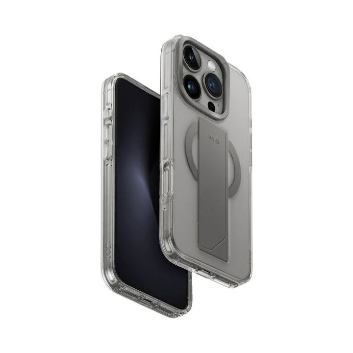 UNIQ etui Heldro Max iPhone 16 Pro 6.3"  Magclick Charging przezroczysty/clear lucent na NearMe.pl