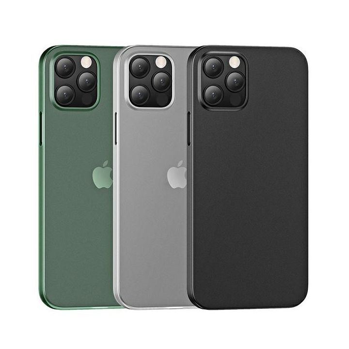 USAMS Etui Gentle iPhone 12 mini 5,4"zielony/transparent green IP12QR03 (US-BH608) na NearMe.pl