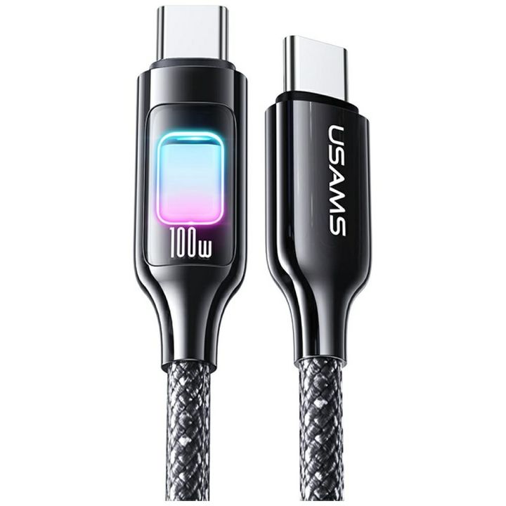 Kabel USAMS TC Series SJ750 100W USB-C   do USB-C 1,2 m tarnish na NearMe.pl