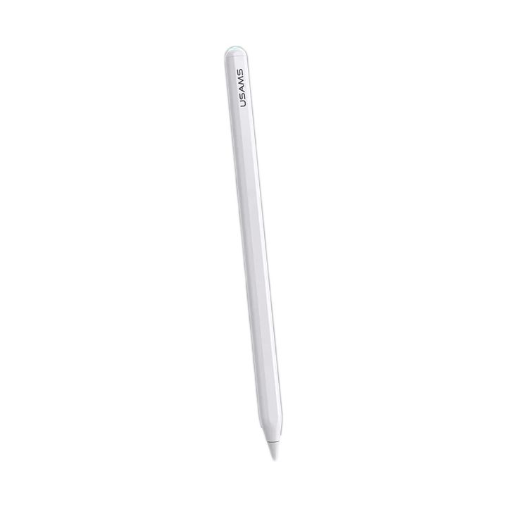 USAMS Rysik magnetyczny Active TouchSensitive Pen rysik biały/white ZB254DRB01 (US-ZB254) na NearMe.pl