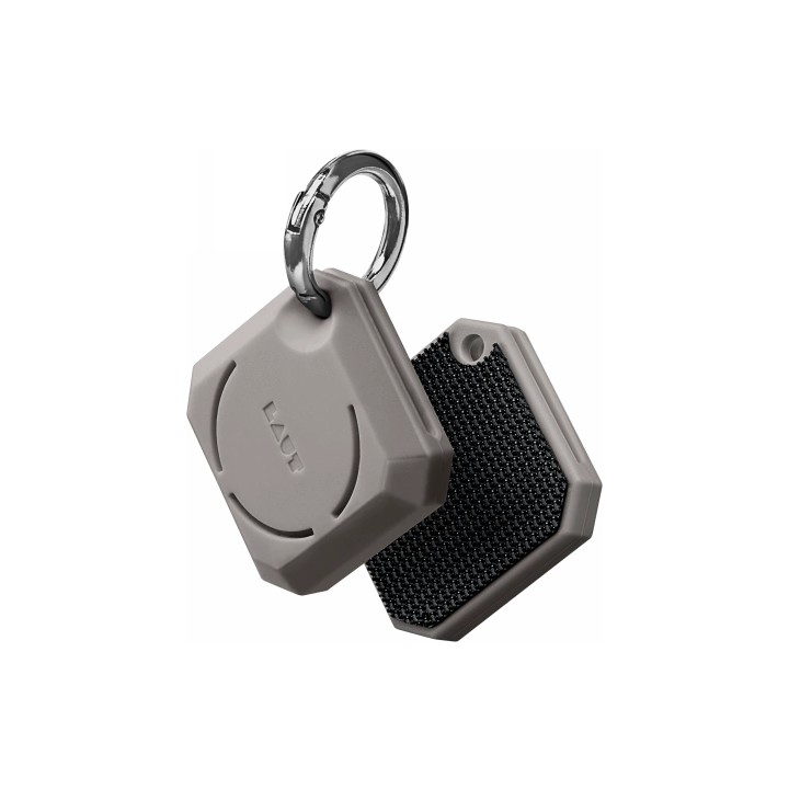 Etui LAUT Huex Gems na AirTag - szare na NearMe.pl