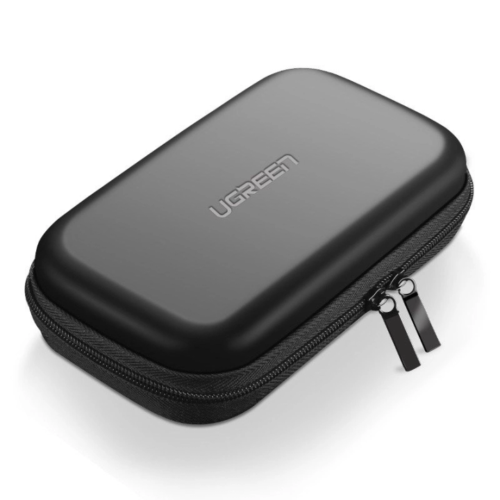 Ugreen etui pudełko na dysk twardy HDD i akcesoria 16,5 x 9,5 x 4,5 cm czarny (40707) na NearMe.pl