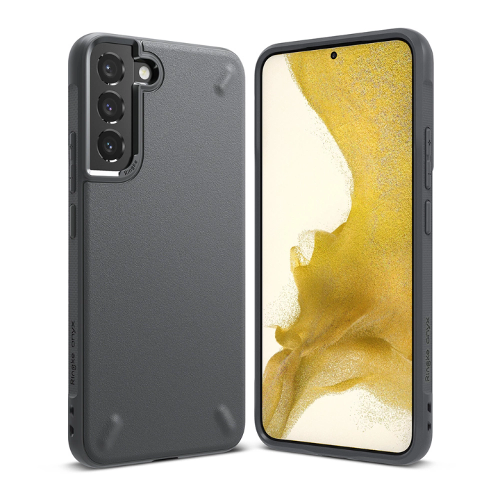 Ringke Onyx wytrzymałe etui pokrowiec Samsung Galaxy S22+ (S22 Plus) szary na NearMe.pl