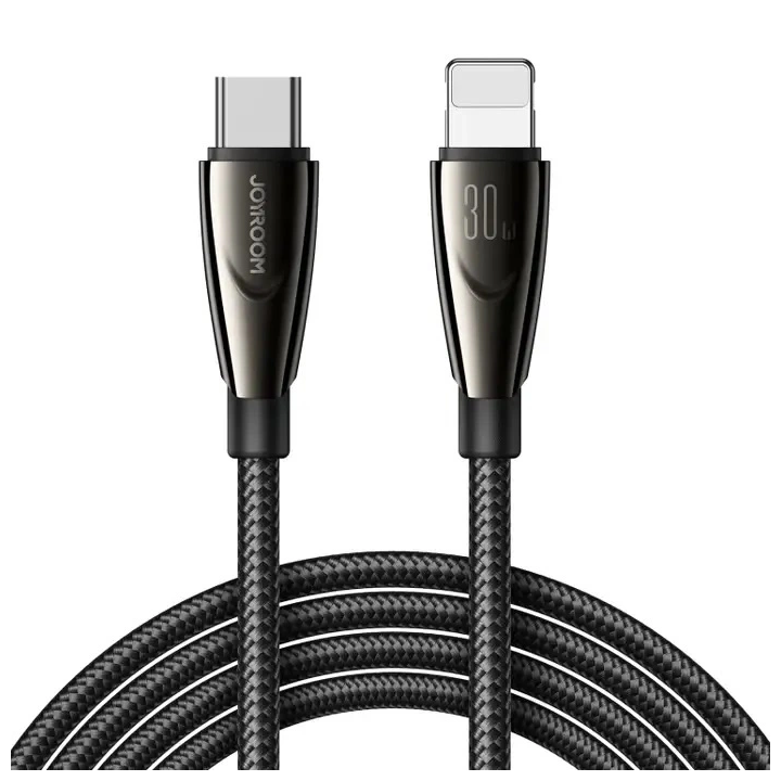 Kabel Joyroom Pioneer Series SA31-CL3 USB-C / Lightning 30W 1.2m - czarny na NearMe.pl